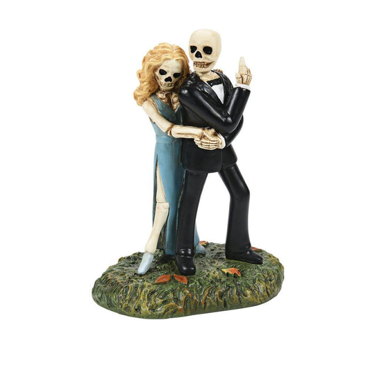 Hueso de Halloween del pueblo de nieve James Bone