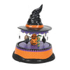 Snow Village Halloween Haunted Scary Go Round