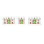 Village Accessory Gingerbread Christmas Fence Set Of 3