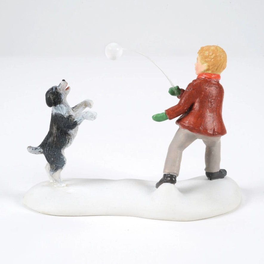 Dickens Village Winter Game Of Catch