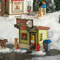 Snow Village Frankie's Dog Walking