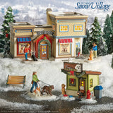 Snow Village Frankie's Dog Walking