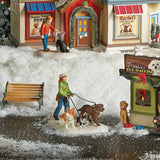 Snow Village Gettin' Our Steps In