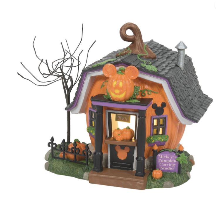 Pendientes tallados Pumpkintown de Disney Village