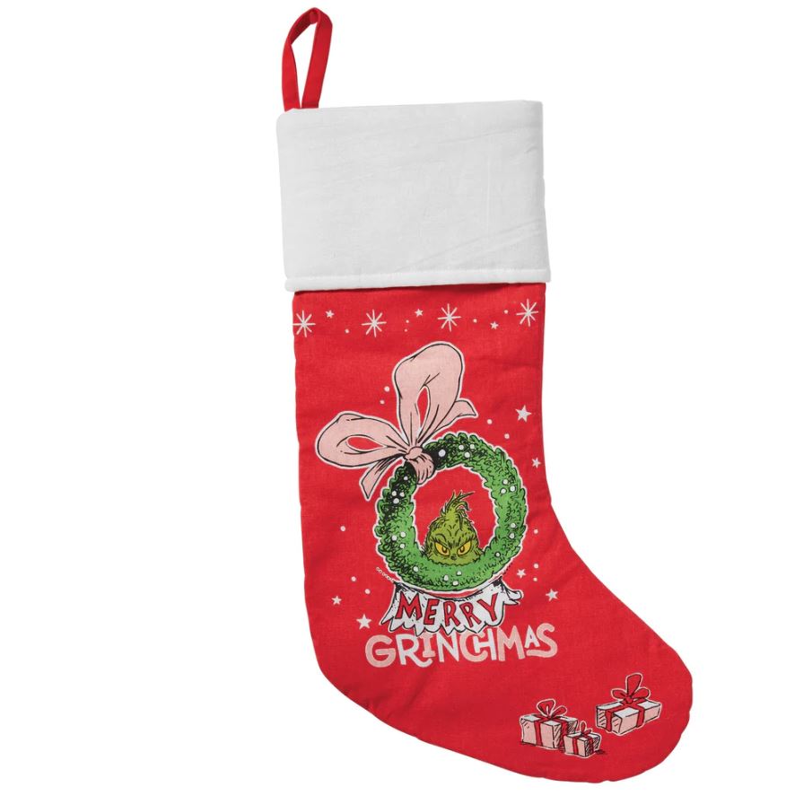 The Grinch 19.5" Merry Grinchmas Stocking