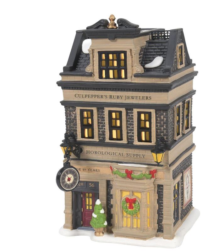 Dickens Village Culpepper's Ruby Jeweler