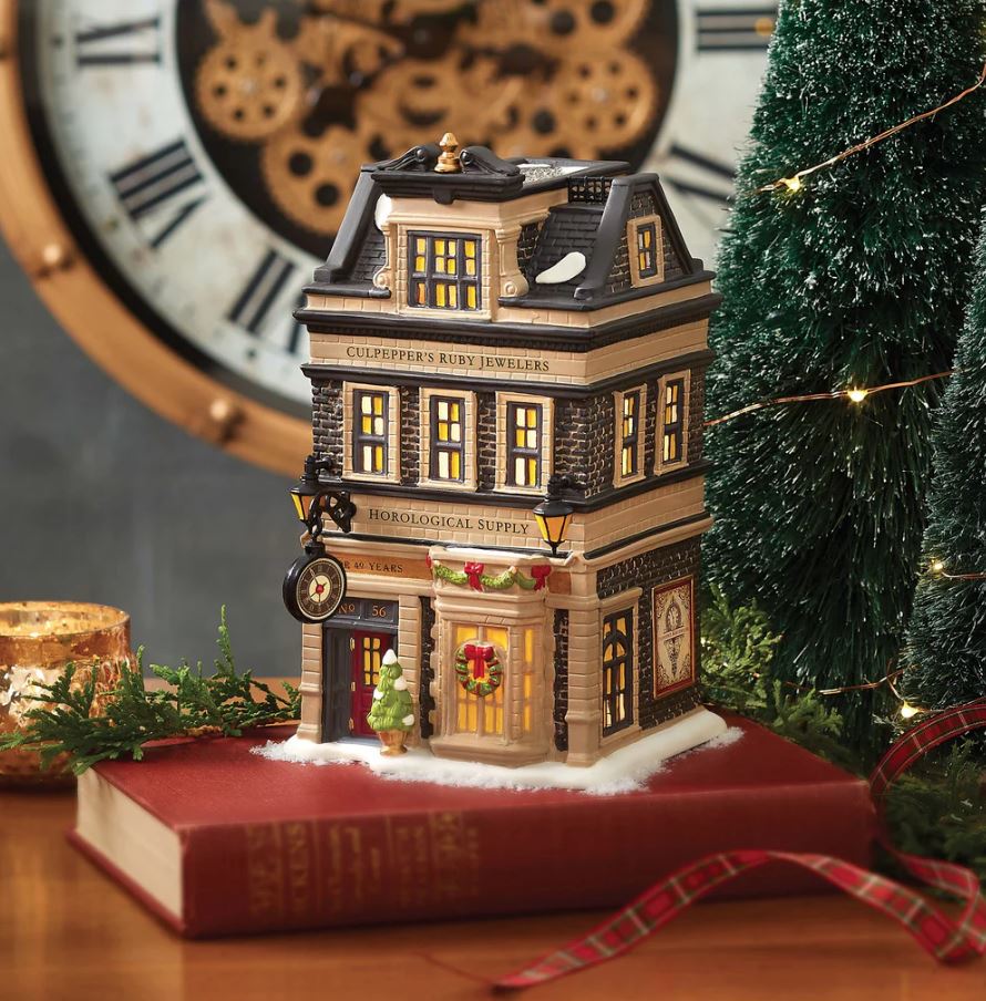 Dickens Village Culpepper's Ruby Jeweler