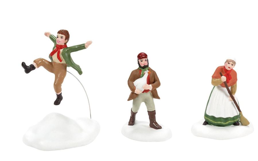 Dickens Village Friends & Neighbors Set Of 3