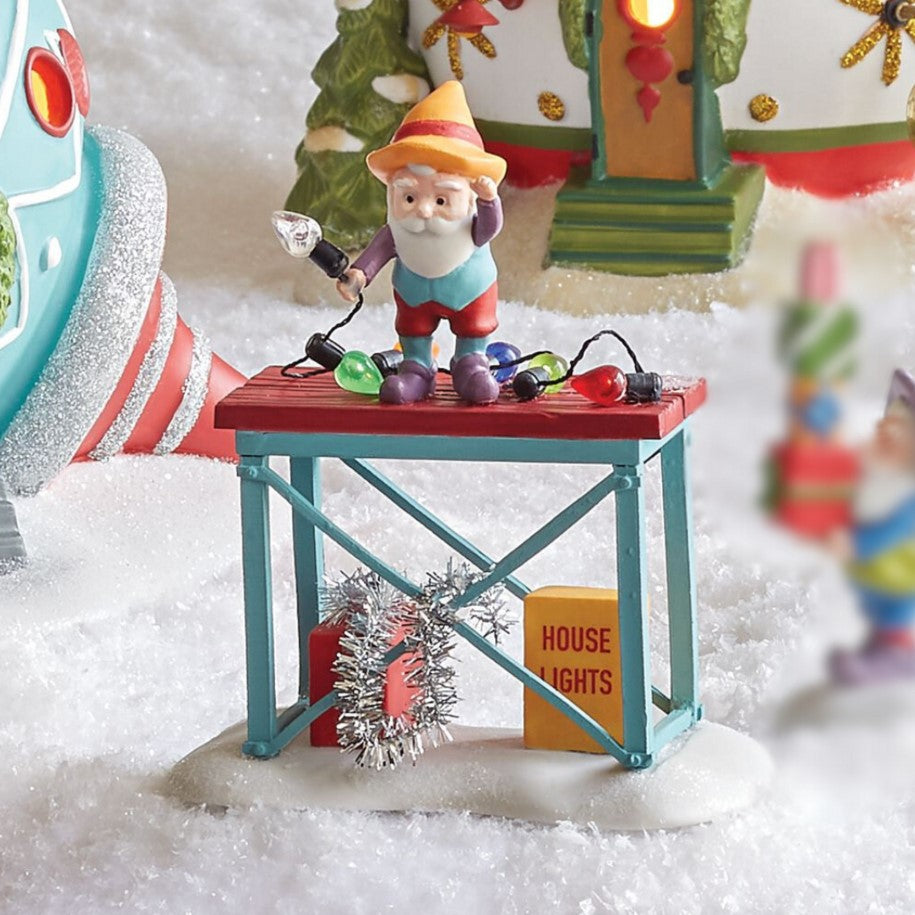 North Pole Village Time To Decorate