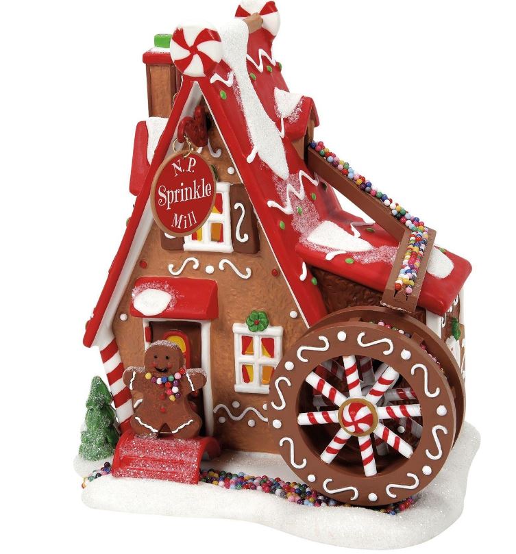 North Pole Village Sprinkle Mill