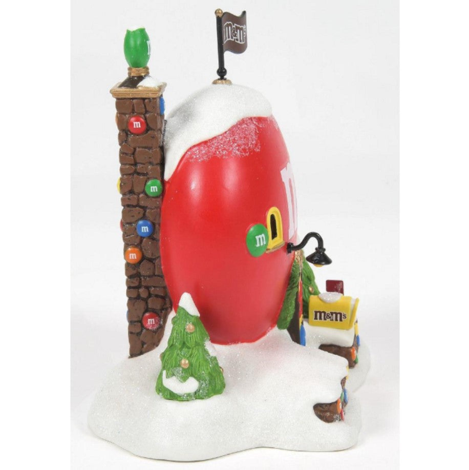 North Pole Village Red's M&M Cottage