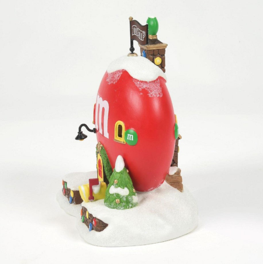 North Pole Village Red's M&M Cottage
