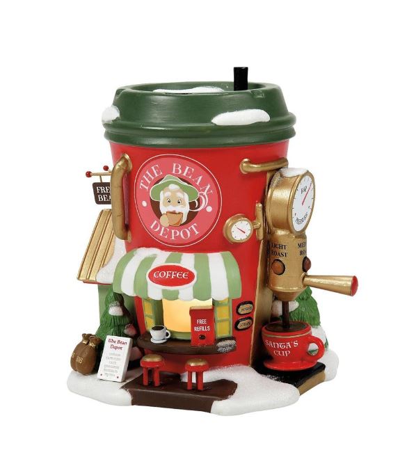 North Pole Village Bean Depot Espresso Co