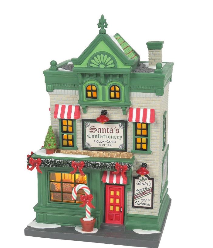Christmas In The City Village Santa's Corner Confectionery