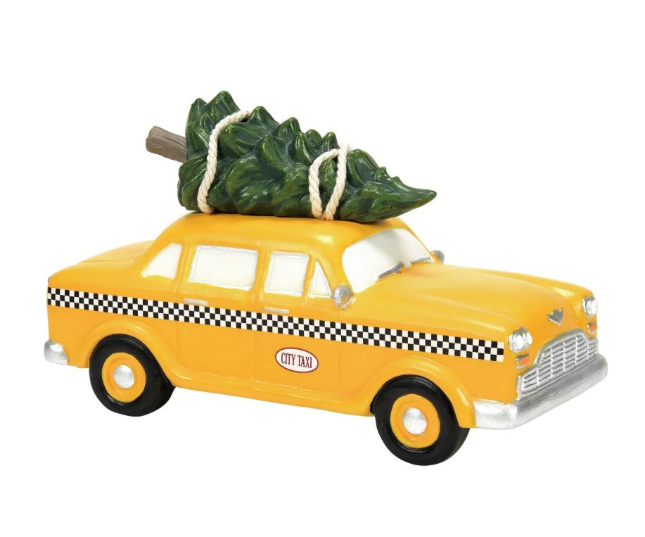 Christmas In The City Hailing Christmas Cab