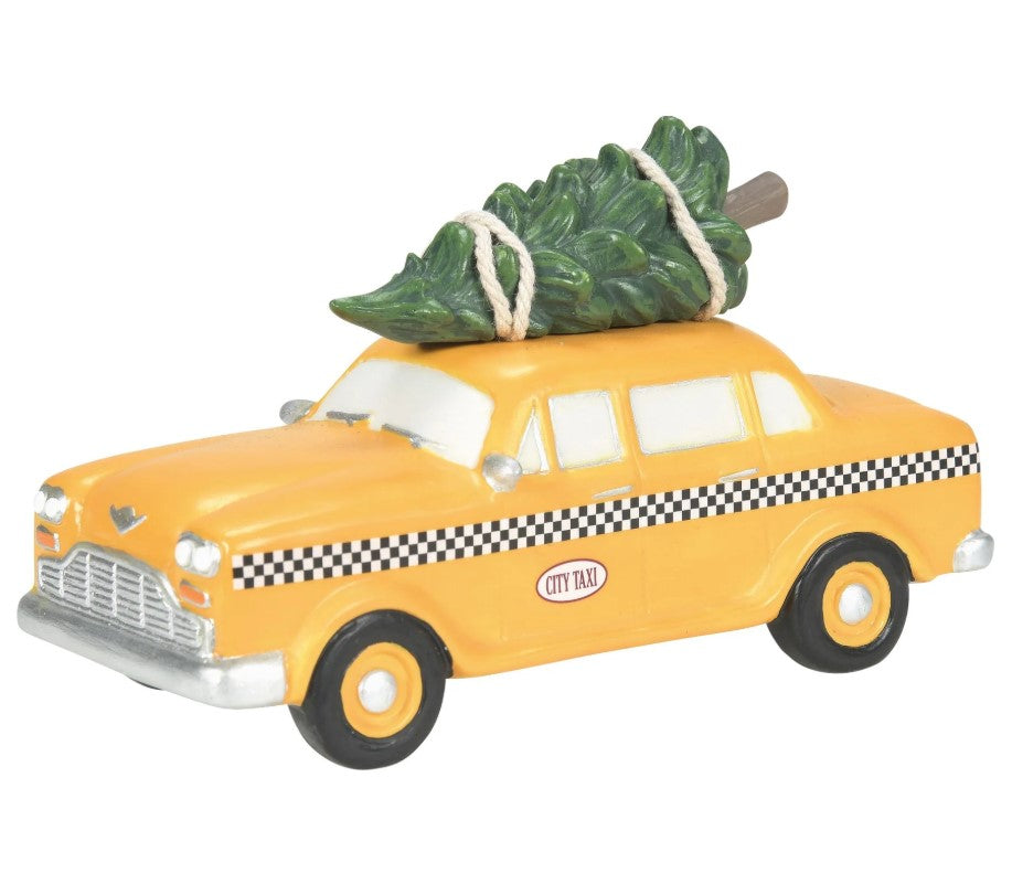 Christmas In The City Hailing Christmas Cab