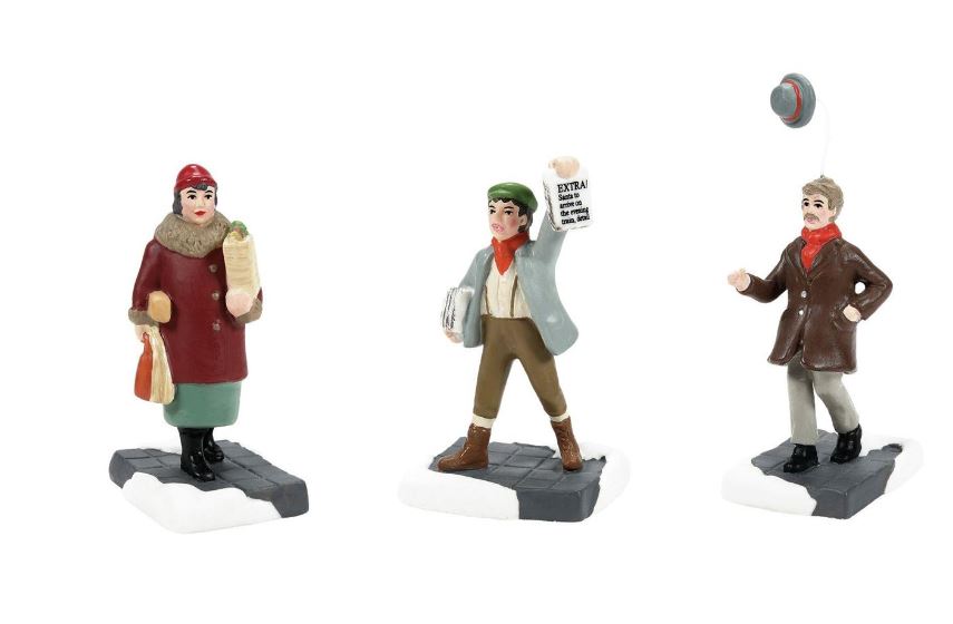 Christmas In The City Village Friends & Neighbors Set Of 3