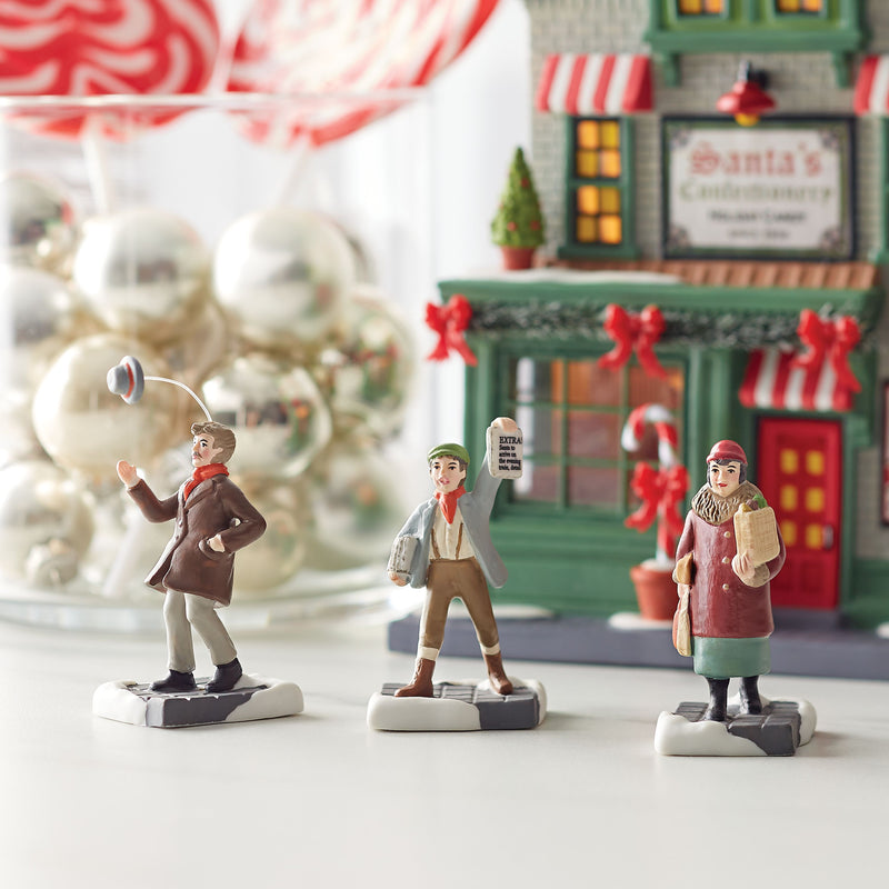 Christmas In The City Friends & Neighbors Set Of 3