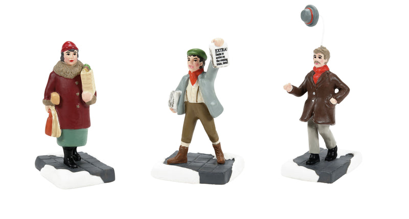 Christmas In The City Friends & Neighbors Set Of 3