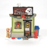 Snow Village Frankie's Dog Walking Co.