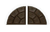 Accesorio Village Curve Road Cacao Y Crema Juego De 2