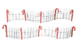Village Accessory Delicious Candy Cane Fence