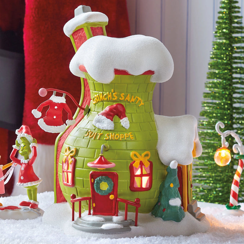 Grinch Village Grinch's Santy Suit Shoppe