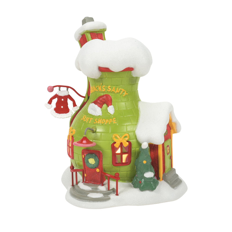 Grinch Village Grinch's Santy Suit Shoppe