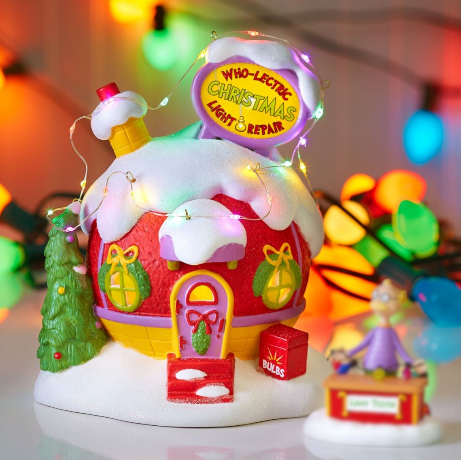 Grinch Village Who-Lectric Christmas Light Repair
