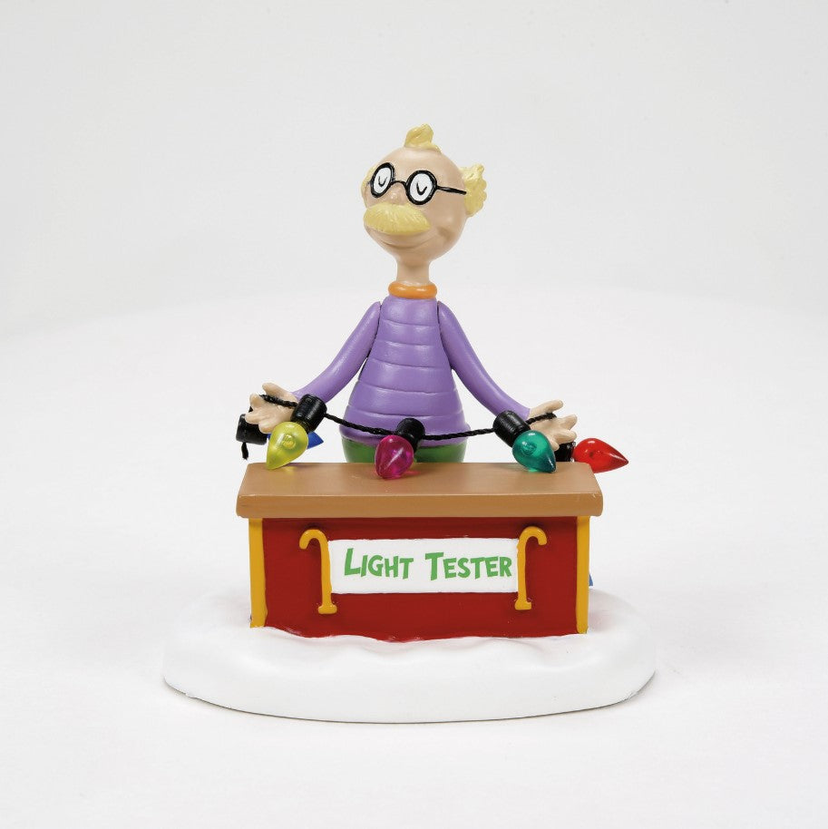 Grinch Village Who Lightbulb Tester