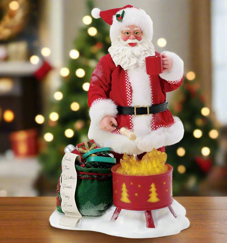 Decorative Santa Claus Figures & Figurines - The Christmas Palace