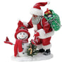 Possible Dreams 10.5" Santa & Snowbuddy African American