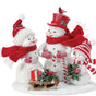 Possible Dreams 9" Snowman Family