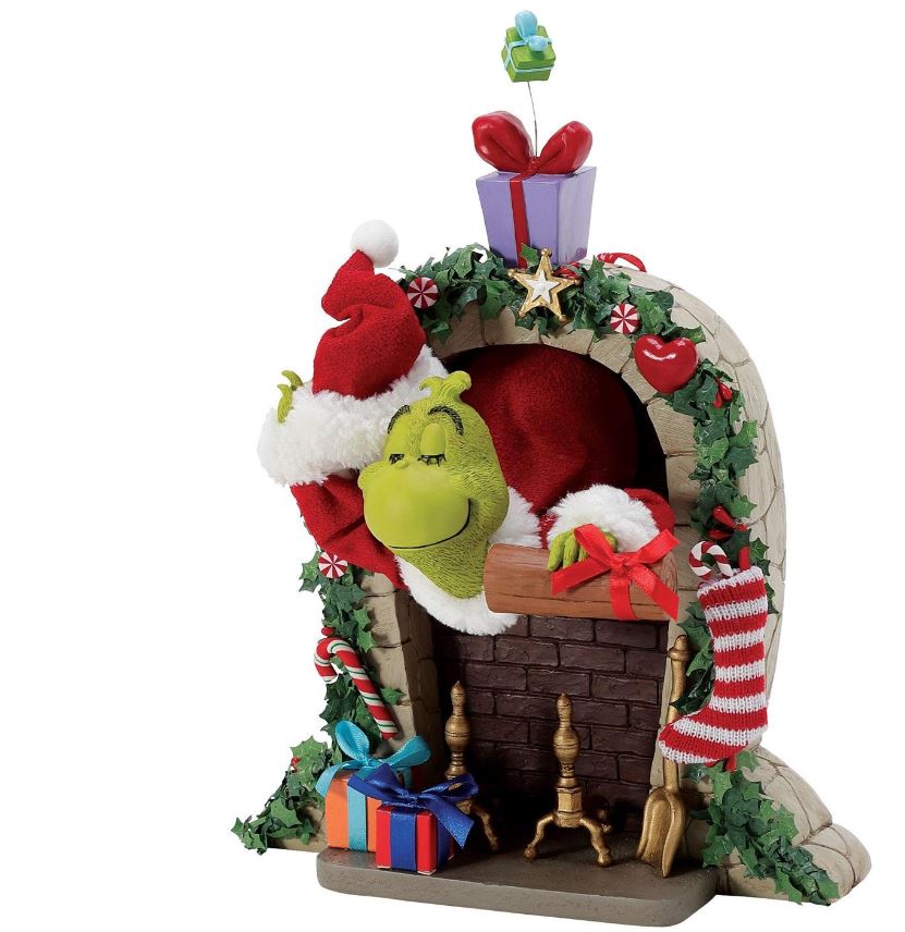 The Grinch 11" Up The Chimbley Grinch