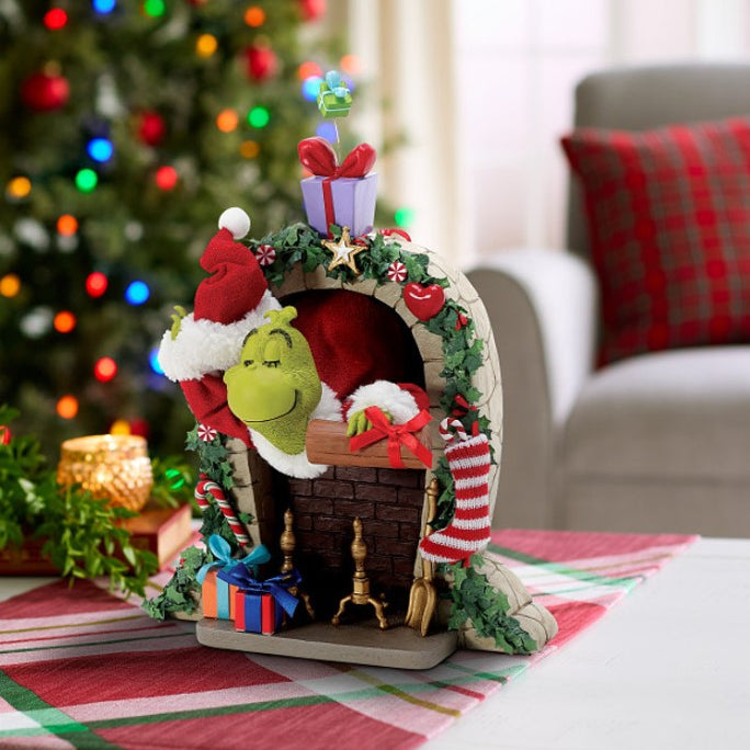The Grinch 11" Up The Chimbley Grinch