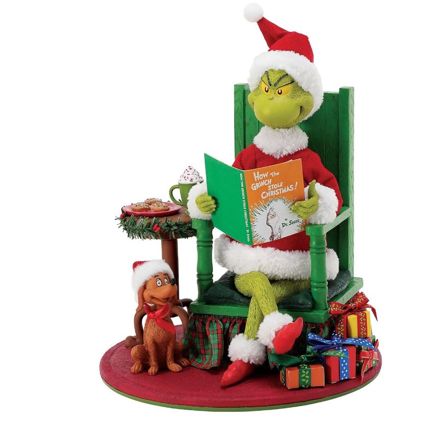 The Grinch 10" Grinch Bedtime Story
