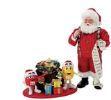 Possible Dreams 10.5" M&amp;M con diversión navideña de Papá Noel