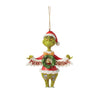 The Grinch 5" Grinch Holding Banner Ornamnent