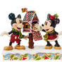 Disney Traditions Letras de Mickey y Minnie de 7"