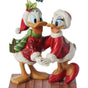 Possible Dreams 6" Donald & Daisy Mistletoe