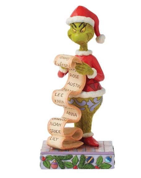 El Grinch 9" Grinch Naughty Nice Lista