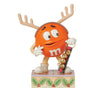 6" M&M's Orange Character Reindeer