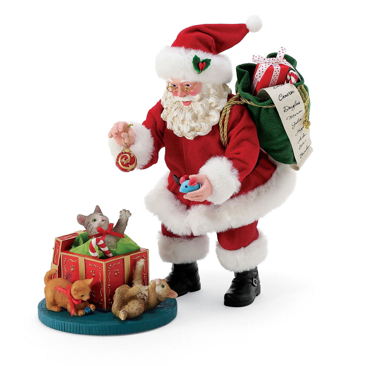 Possible Dreams 10.5" Whiskering You A Merry Christmas
