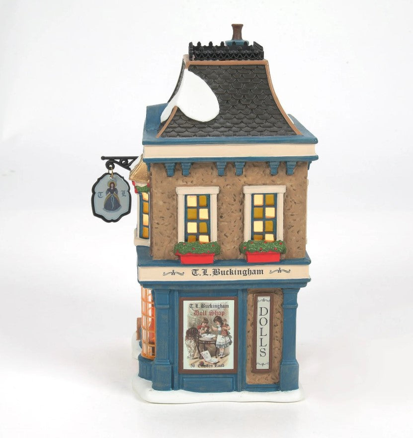 Dickens Village TL Buckingham Doll Shop