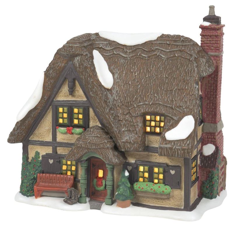 Dickens Village Master Thatcher's Cottage