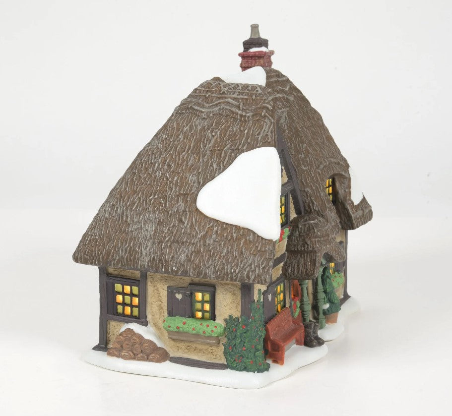 Dickens Village Master Thatcher's Cottage