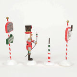 Village Accessory Peppermint Panache Set Of 4