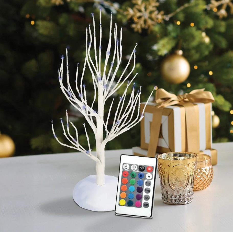 Village Accessory Lighted Twinkle Branch Tree