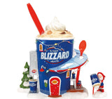 North Pole Village Forecasting A Blizzard Set Of 2