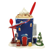 North Pole Village Forecasting A Blizzard Set Of 2